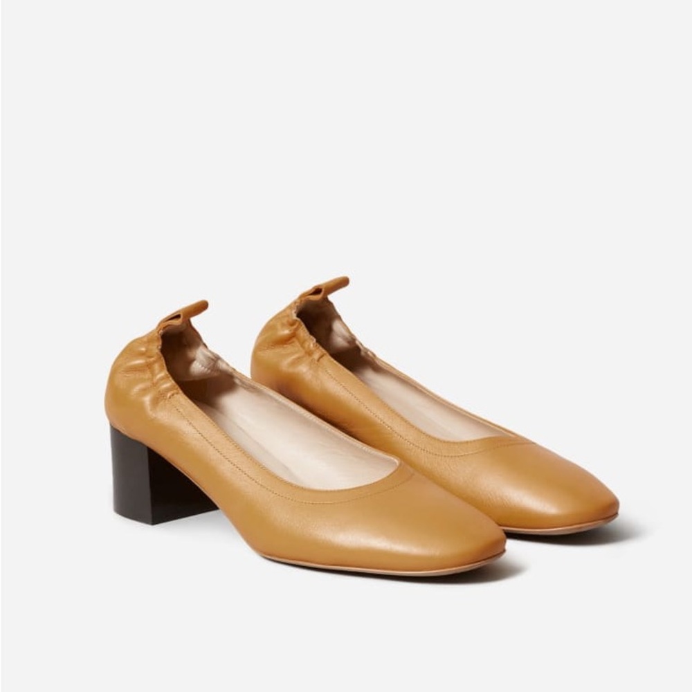 EVERLANE The Day Heel in Narrow Fit (brown) Size 8 NEW